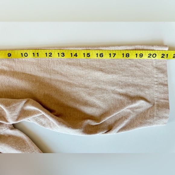 Blue Fish Clothing Cream Beige Art Hand Painted Button Down Cardigan - Picture 11 of 13